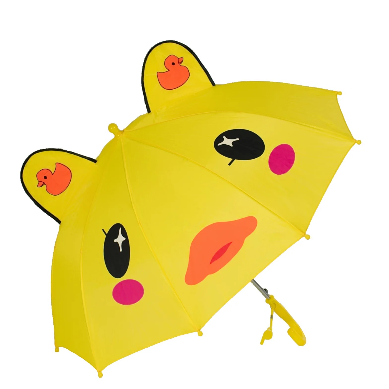 3D Cartoon Children's Umbrella Sun Protection 3D Ear Umbrella Creative Animal Ear Umbrella Customizable with Logo