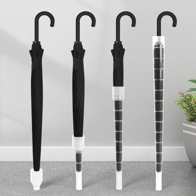 Waterproof Cover 16K Curved Straight Rod Golf Umbrella Large Double Windproof Long Handle Umbrella Custom Advertising Umbrella