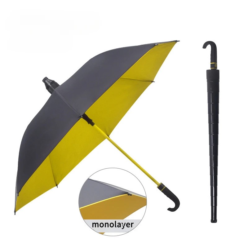 AIkeling golf long handle enlarged reinforced double-person automatic umbrella suitable for both sunny rainy umbrella