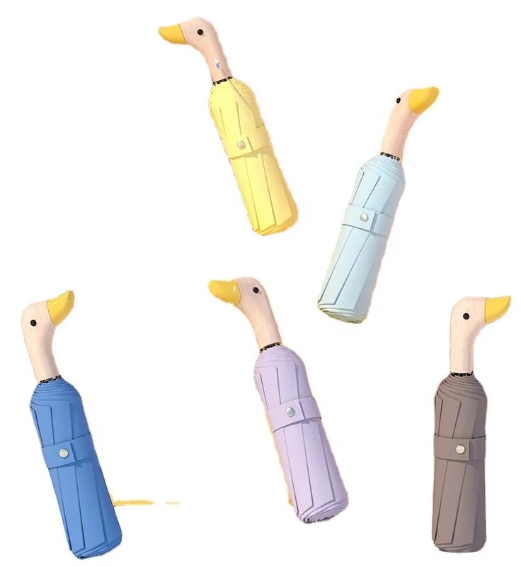 Aikeling Duck-head Large Umbrella, Rain and Sun Useable, Portable and Foldable Sunshade