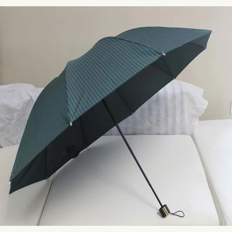 New Invented Products Manual Water Repellent Umbrella 10-rib Extra Large Reinforced Sunny Rainy Sunshade Men Women 536B