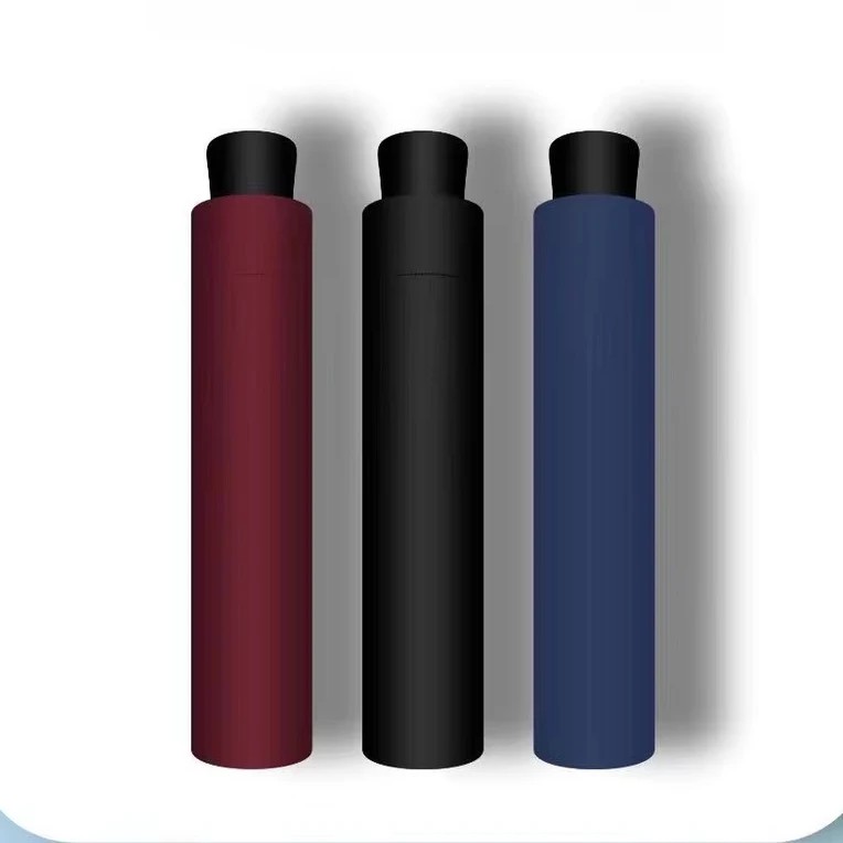 Wholesale Custom Classic 3-Fold Umbrella Windproof Travel Reserve Folding with 8k Ribs Manual Open & Close
