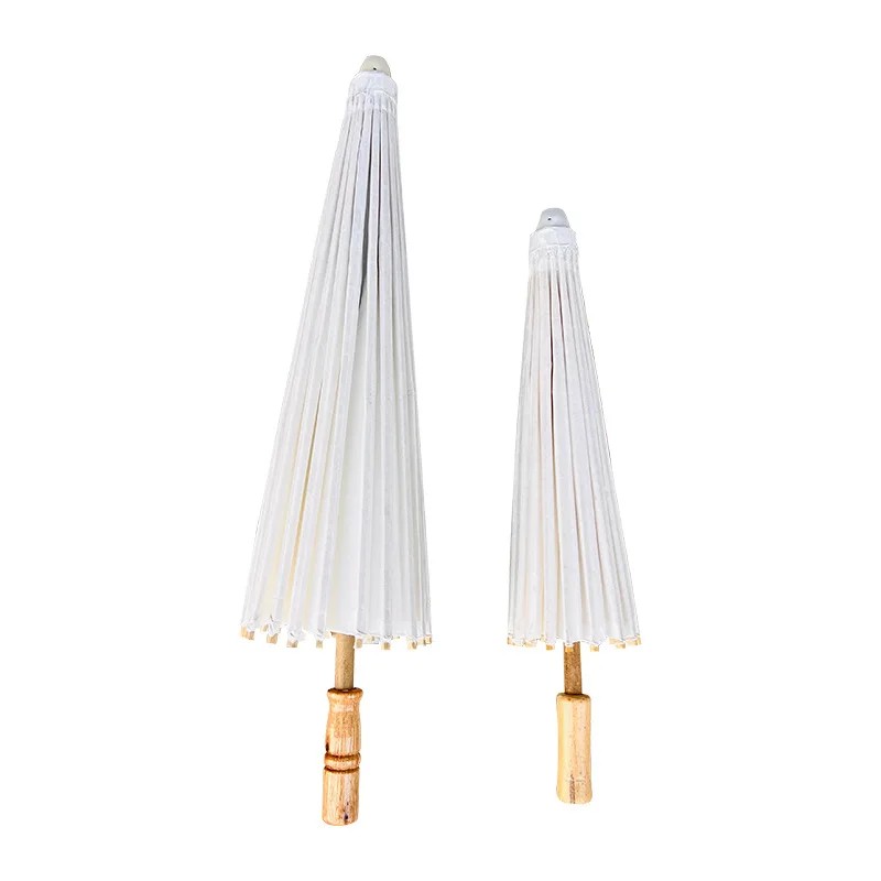 White Paper Umbrellas Western-style Outdoor Wedding Oil Paper Umbrella