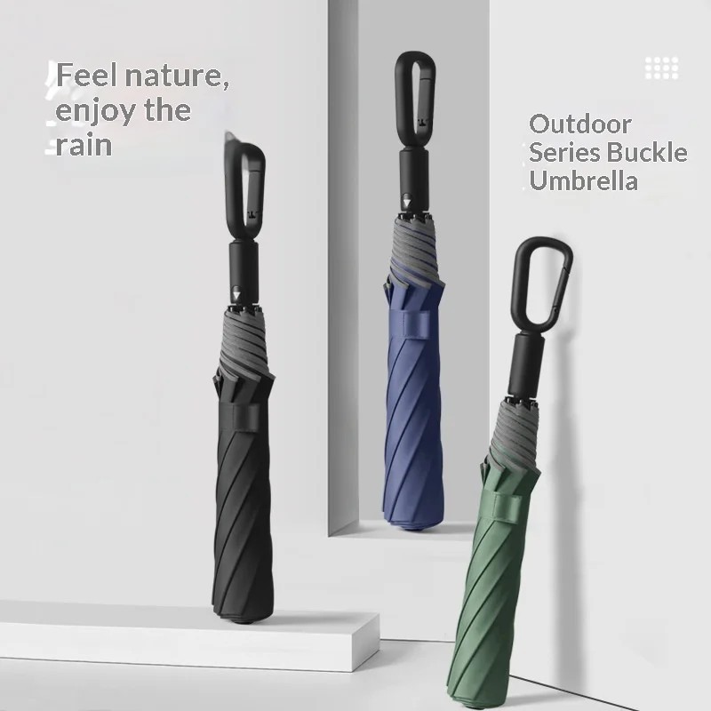 Sombrinhas Spring Designer Poncho Customized Automatic Umbrella Wholesale Men's Folding Sunshade 8 Ribs UV Protection