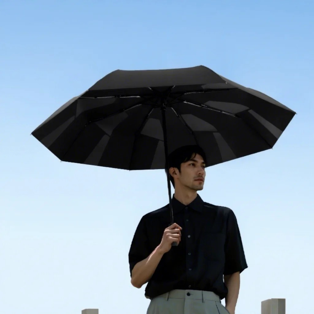 Gradual Color Change Fully Automatic Easy Close No Folding Required Memory Chip Instant Closing Dual-Use Sun Rain Umbrella