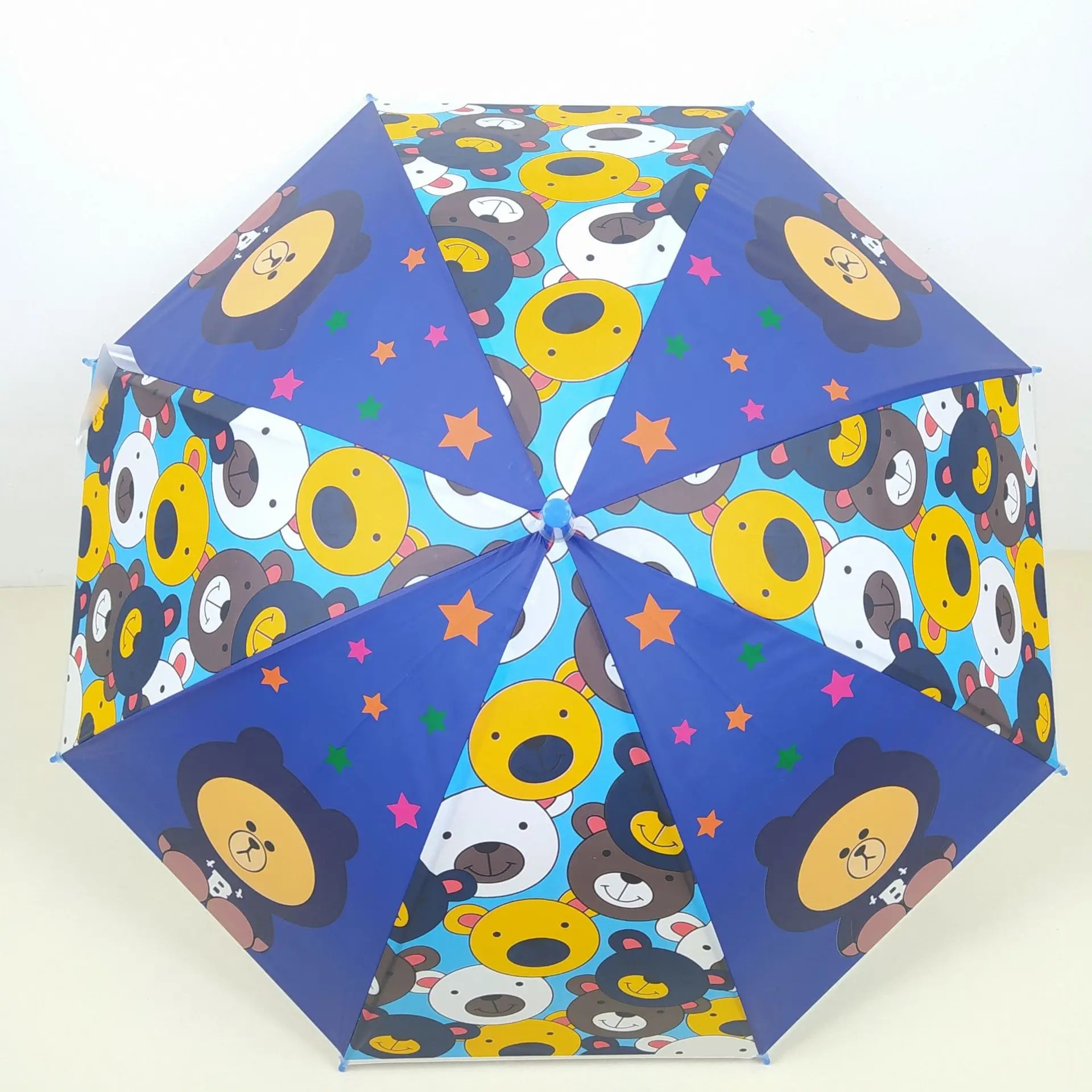 Cute Animal Children Semi-Automatic Modern Umbrella with Custom Made Design Available Cute Cartoon Kids Umbrella for the Rain