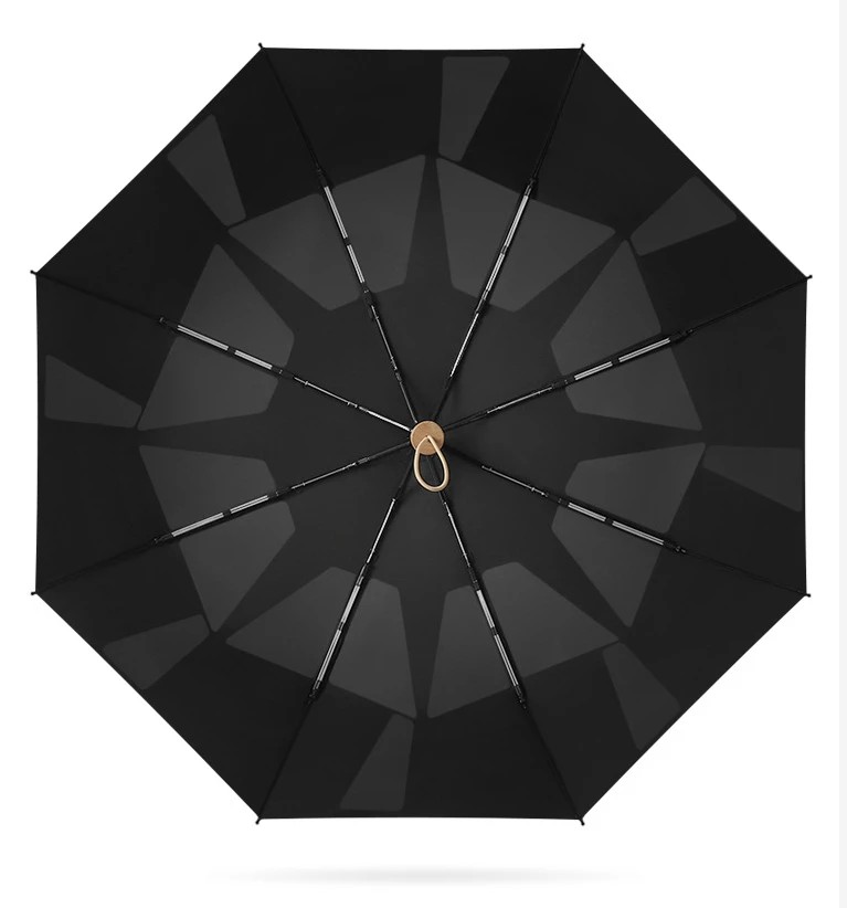 Manual Easy-Fold Umbrella with Memory Crease Patch Innovative Parapluie Light Weight High End Folding Umbrella Rain Wholesale