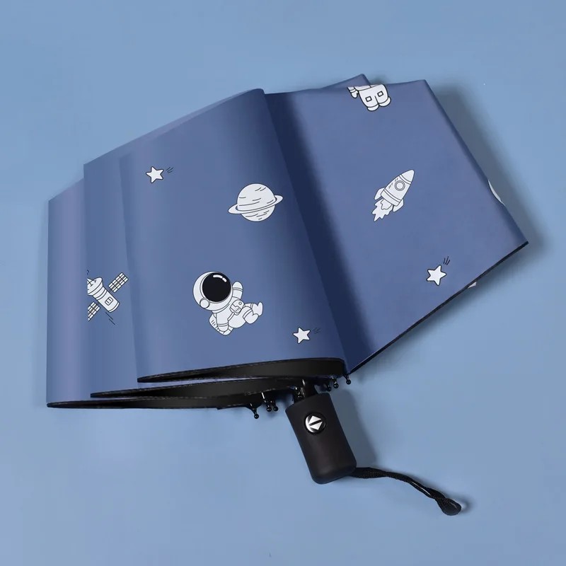 Children's Umbrella for Boys Stylish and Special Specially Designed for School Students Popular Among Boys, Manual 3 Fold Large