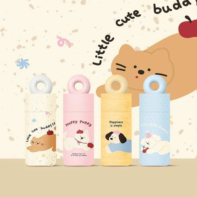 Cartoon Cute Manual Sunshade Sunscreen Five-Fold Mini Umbrella for Female Students with Customized Logo-Advertising Gift