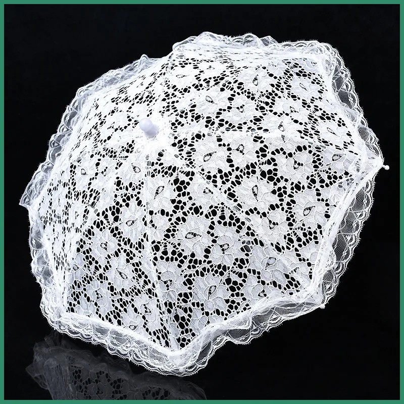 Photo Props Umbrella Dance Lace Cute Flower Umbrella Children's Small Umbrella Wedding Decoration Craft Umbrella Wedding