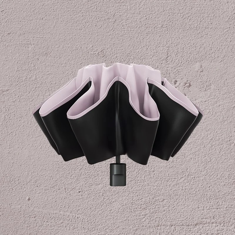 Automatic 24 Rib Large Men's Umbrella with Iron Ribs Sunshade Umbrella Wholesale Custom logo Dual Use for Rain Sun UV protection