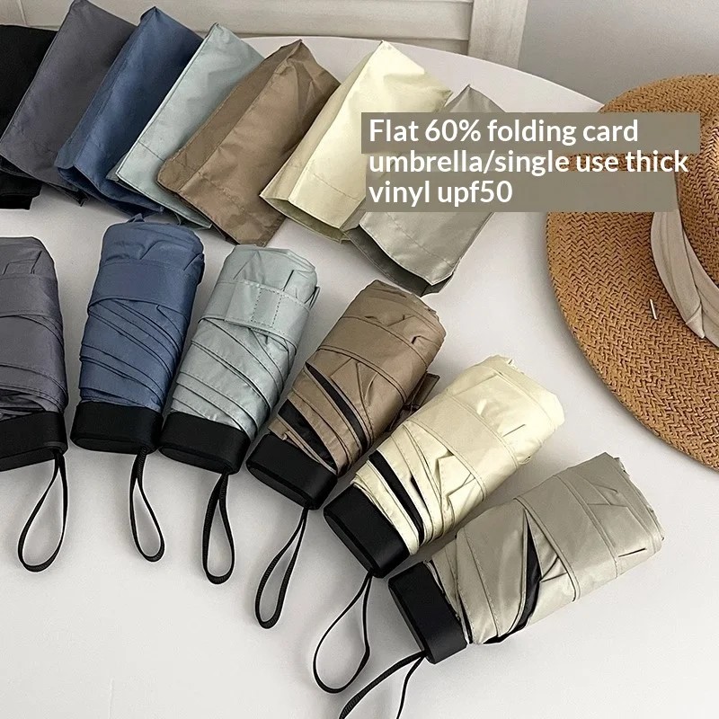 Japanese Style for Umbrella Women Sun Protection UV Protection High Aesthetic Value Modern Design Iron Ribs Suitable Both Sunny