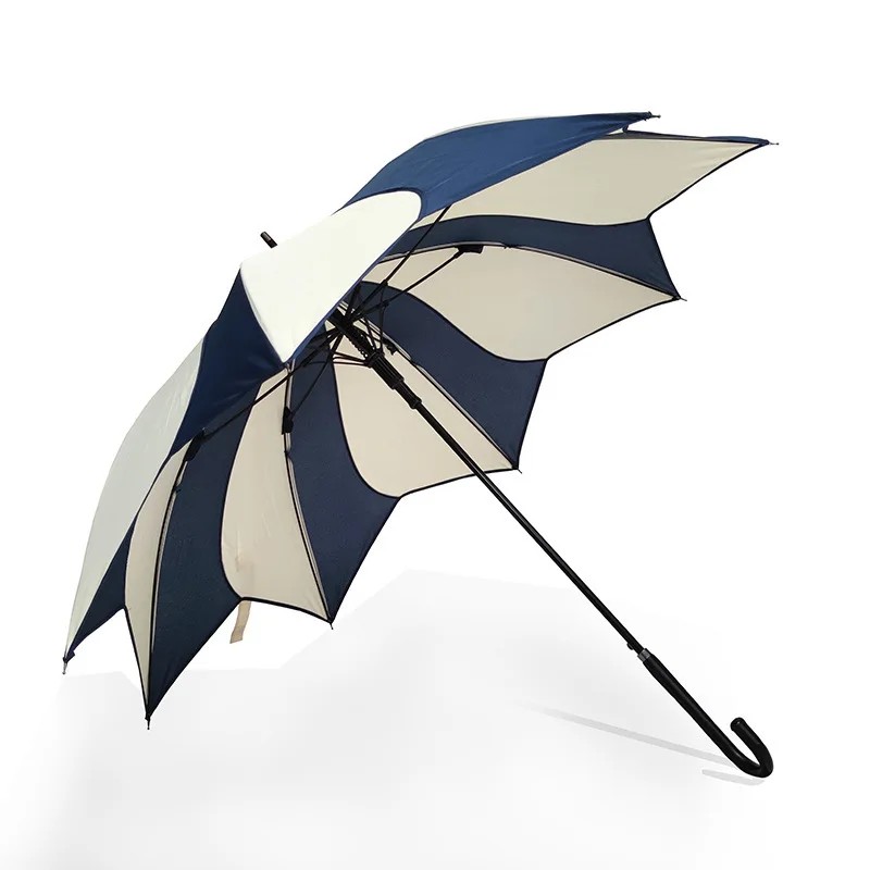 Aikeling Automatic Opening Wind-resistant Portable Dual-use Sun & Rain Women's Large 102cm Reinforced Long Handle Umbrella