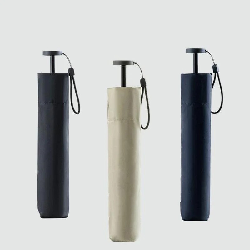 Japanese Style 98g Ultra-Light Sunshade Umbrella Dual-Use for Sun and Rain Compact Mini Portable Pencil Folding Umbrella