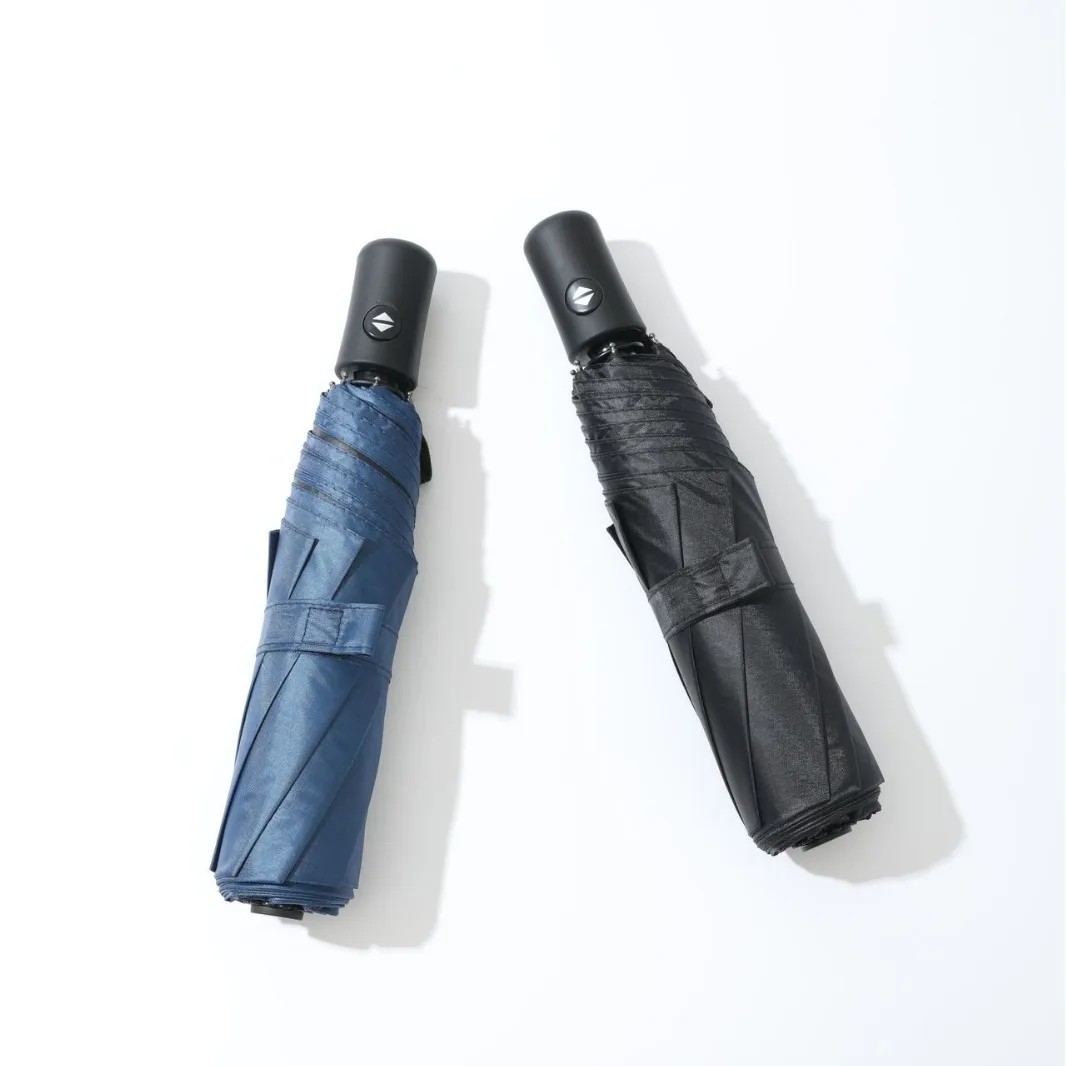 Fully Automatic 2+1 Bone Folding Umbrella for Men and Women Sunshade Umbrella Advertising Umbrella Logo Umbrella