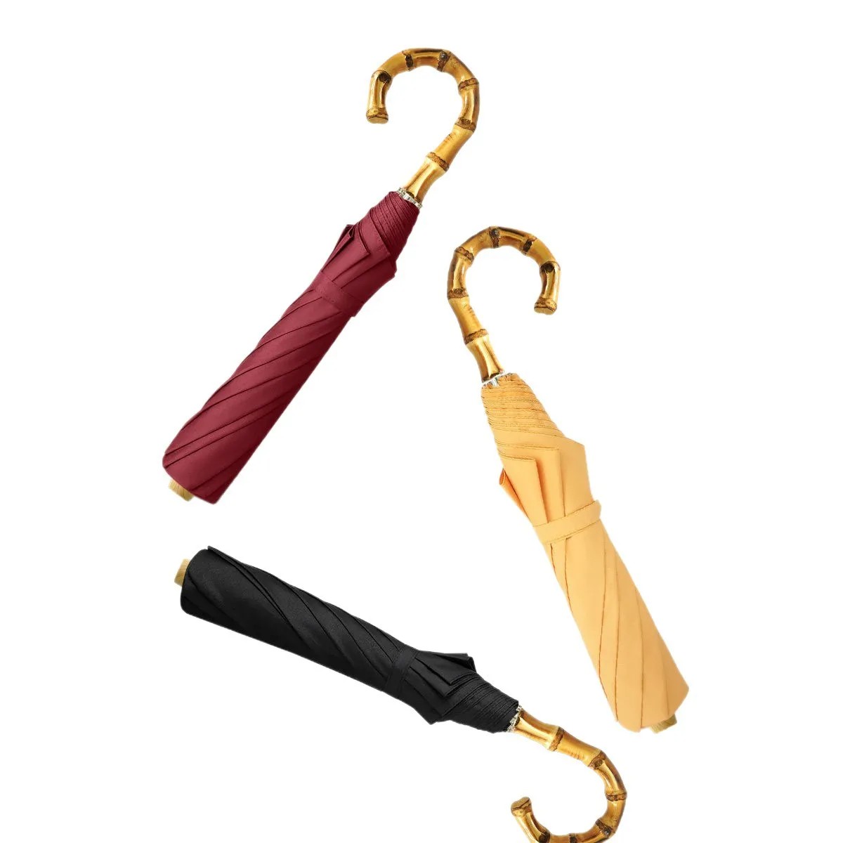 Windproof Reinforced Heavy Rain Special Umbrella Foldable Dual Use Umbrella High Aesthetic Durable Large Double Umbrella