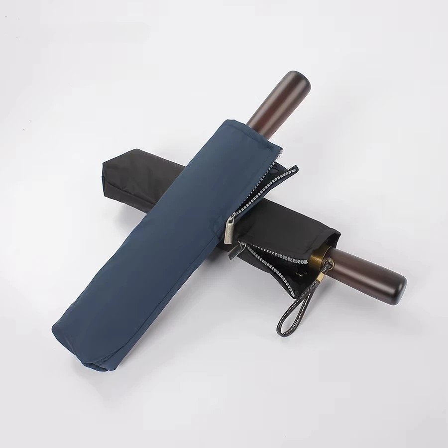 27 Inch 10K Aluminum Bone Thickened Middle Rod Increased Diameter 125 cm High Density 280T Light Blocking Waterproof Umbrella