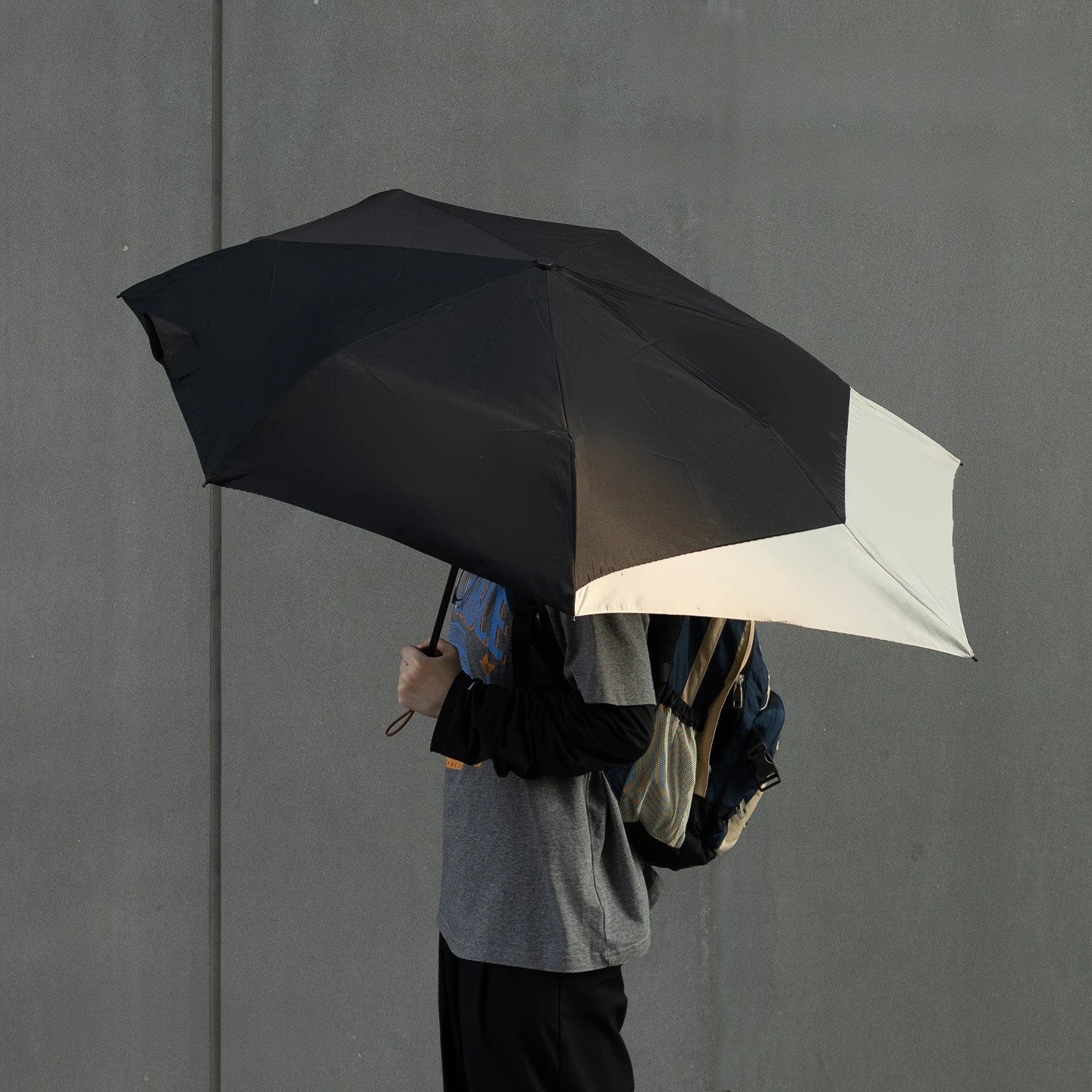 Memory Umbrella  Folding Extended Swallowtail Umbrella Men's and Women's Sun protection Anti UV Lightweight Backpack Sunshade