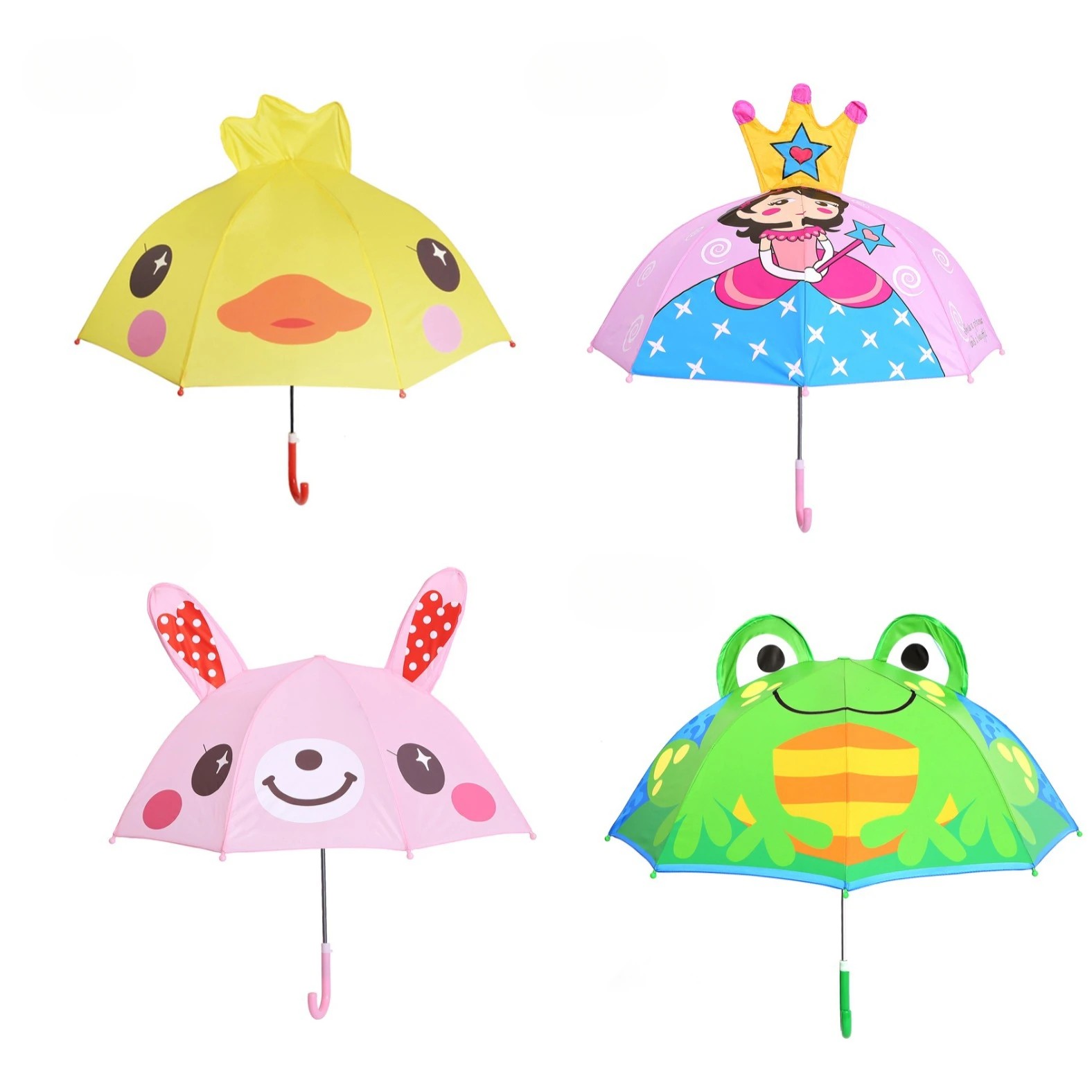 Children's Umbrella Boys'  Girls' Princess Umbrella Girls' Sun Umbrella, Kindergarten Boys' Umbrella, Creative Cartoon Umbrella
