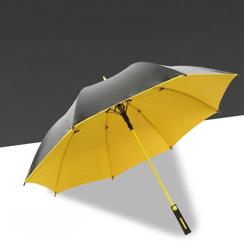 Wholesale 27inch Waterproof Golf Umbrella Automatic Long Handle Men's Oversized Reinforced Dual Use Customization Available