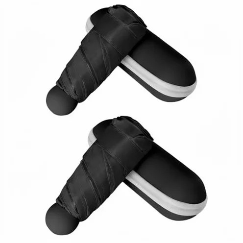 Five Fold Umbrella Rain and Rain Dual Purpose Female Sun Umbrella Sunscreen UV Capsule Umbrella Folding Mini Sun Umbrella