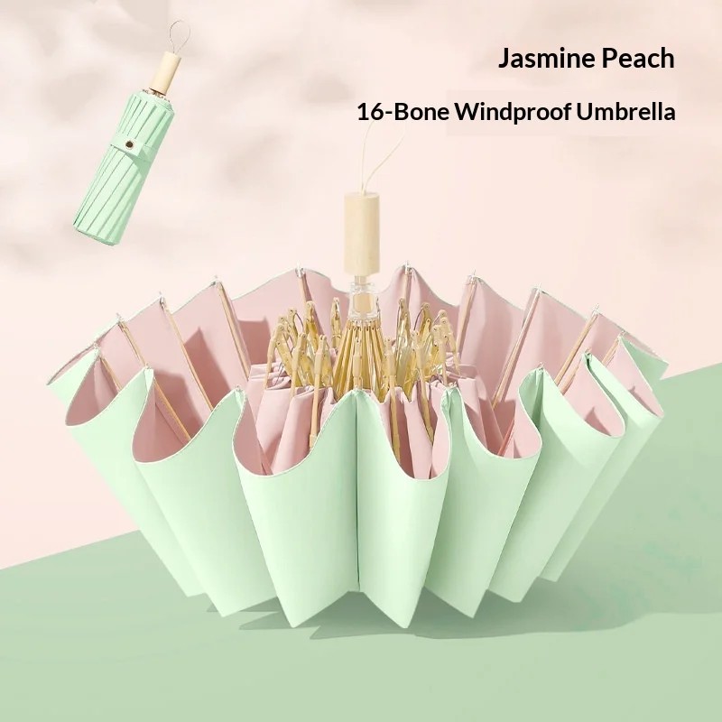 Color Glue Is Prevented Bask in Amphibious Sunshade Uv protection Umbrella Rain or Shine Sun Umbrella Folding Umbrella Umbrella