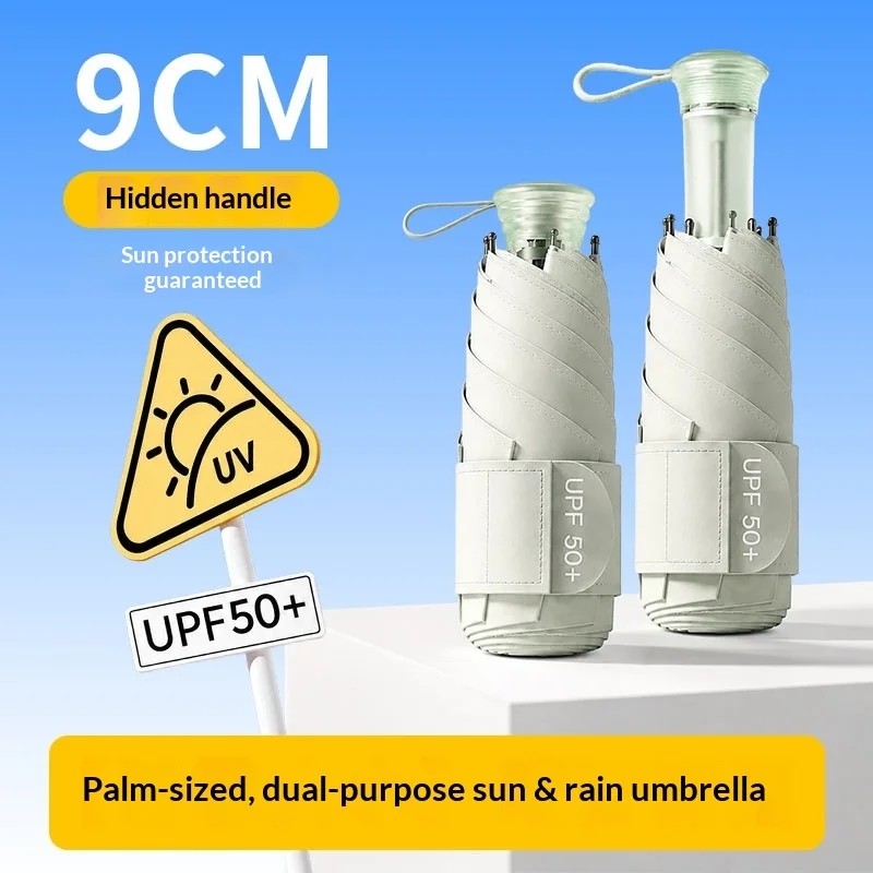 Reversible Full-size Handle  Advertising Umbrellas Japanese Style Iron Ribs Sunny Rainy Use Gift Wholesale Black-Coated Sun